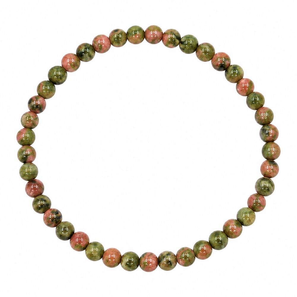 4MM Unakite Bracelet